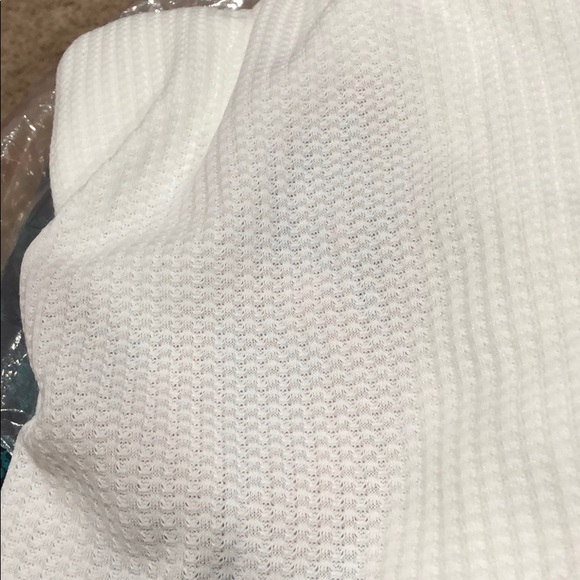 JUST IN ! White drop shoulder- Sweater - Picture 7 of 7